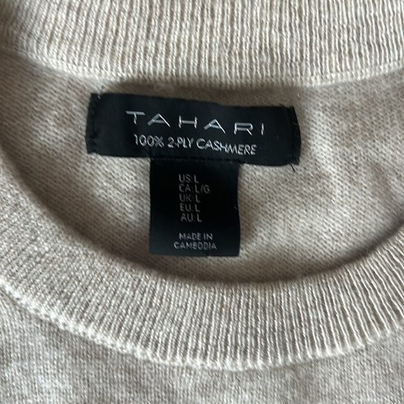 Tahari Cashmere Sweater - Picture 3 of 6